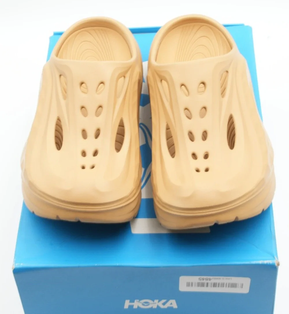 Hoka Ora Recovery Mule Unisex Vanilla 1147951 Men’s Size 9 Women’s Size 11